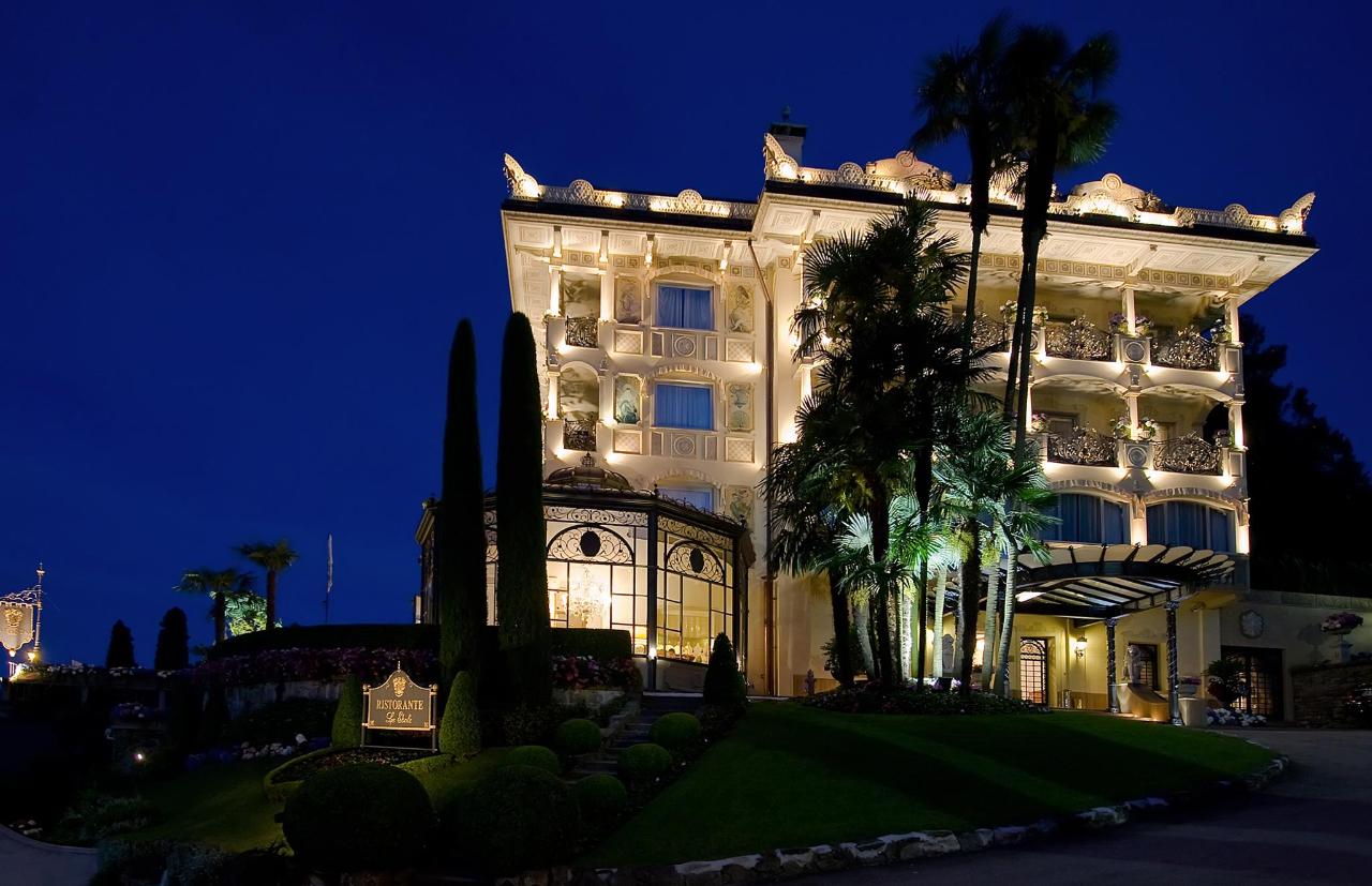 villa-aminta-5-stelle-lago-maggiore-sera