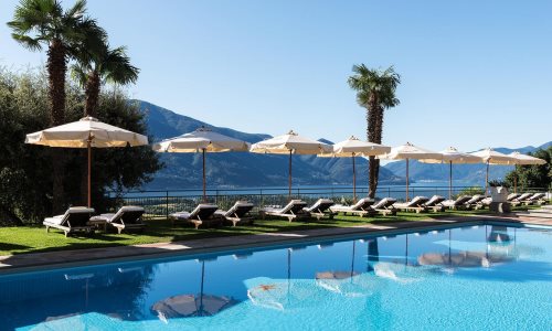 Der luxuriöse Spa von Villa Orselina Resort